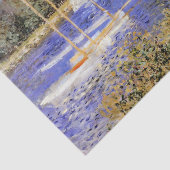 Monet - Het bekken in Argenteuil Tissuepapier (Detail)