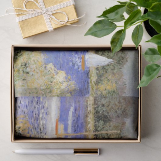 Monet - Het bekken in Argenteuil Tissuepapier (Geschenk)