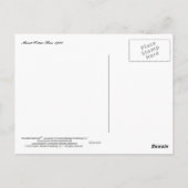 MONET het Briefkaart van Waterlelies 1920 (Achterkant)