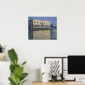 Monet - Het Dogepaleis (Le Palais Ducal) Poster (Thuiskantoor)