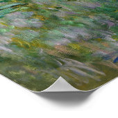 Monet - Het Nympheas-bassin Poster (Hoek)