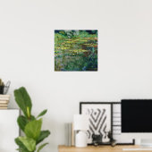 Monet - Het Nympheas-bassin Poster (Thuiskantoor)