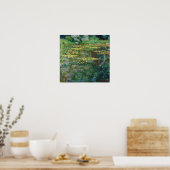 Monet - Het Nympheas-bassin Poster (Keuken)