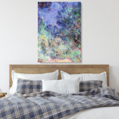 Monet - Het Parlement, Uitzicht van de Roos Garden Canvas Afdruk (Insitu (Slaapkamer))