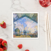 Monet - Het station Saint-Lazare, fijn kunst Servet (Insitu)