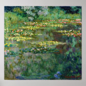 Monet - Het stroomgebied van de Nympheas Poster (Voorkant)