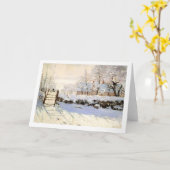 Monet het Wenskaart van de Ekster Kaart (Gele Bloem)