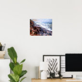 Monet - Het Zee in Pourville Poster (Thuiskantoor)