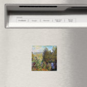 Monet - Hoek van de tuin in Montgeron Magneet (Insitu (Vaatwasser))