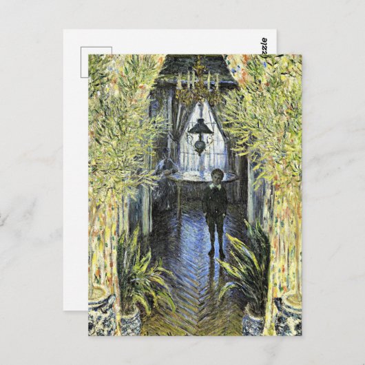 Monet - Hoek van het appartement Briefkaart (Voorkant / Achterkant)