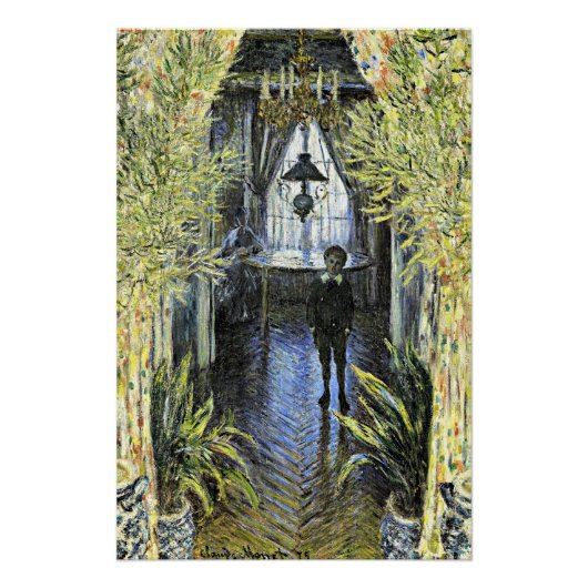 Monet - Hoek van het appartement Perfect Poster (Voorkant)