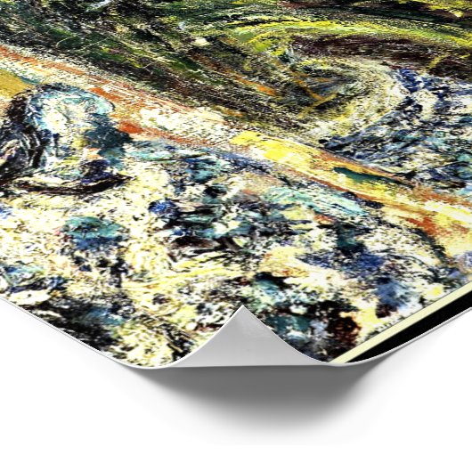 Monet - Hoek van het appartement Poster (Hoek)