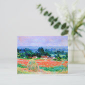 Monet - Hooiberg bij Giverny, fine kunst Briefkaart (Staand voorkant)