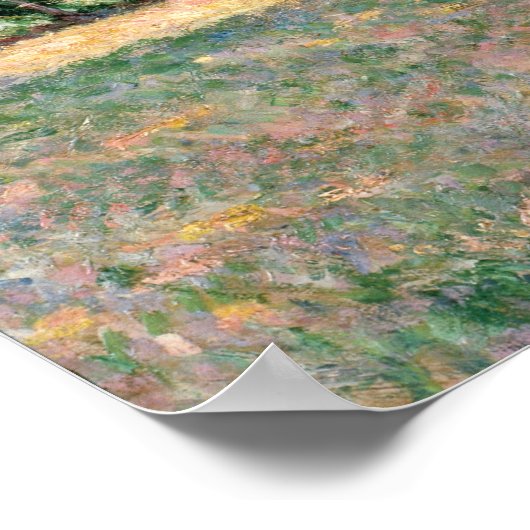 Monet - Hooibergen Poster (Hoek)