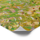 Monet - Hooiopperslagen in Giverny, 1884, Poster (Hoek)