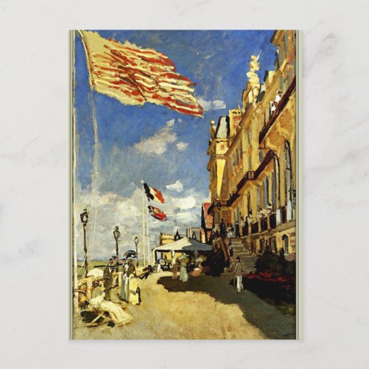 Monet - Hotel des Roches Noires, Trouville Briefkaart (Voorkant)