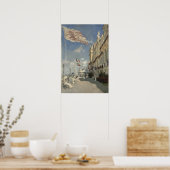 Monet - Hotel des Roches Noires Trouville Poster (Keuken)