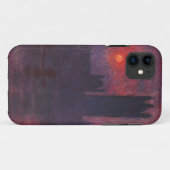 Monet Houses van het Parlement op Sunset iPhone 5 Case-Mate iPhone Case (Achterkant (horizontaal))