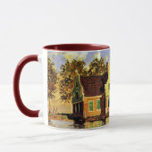 Monet - Huizen aan de Zaan bij Zaandam, Mok (Links)