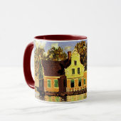 Monet - Huizen aan de Zaan bij Zaandam, Mok (Voorkant links)