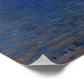 Monet - Huizen van het parlement - Zonneeffect Poster (Hoek)