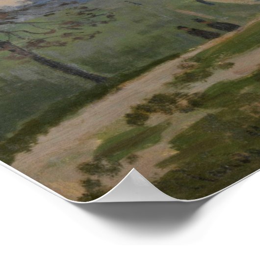 Monet - Hyde Park London 1871 Poster (Hoek)