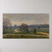 Monet - Hyde Park London 1871 Poster (Voorkant)