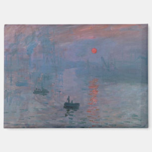Monet, Impressie bij zonsopgang Magneet