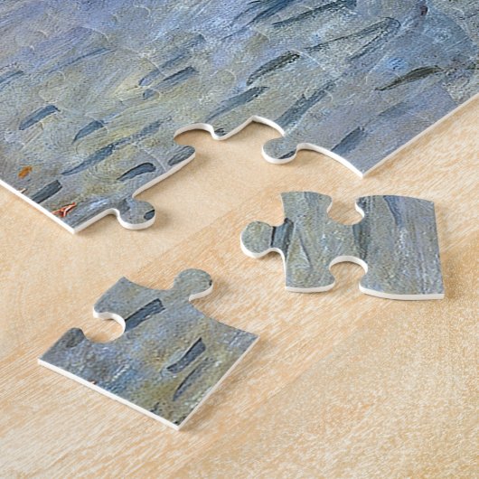 Monet Impression Sunrise Fine Art Legpuzzel (Zijkant)