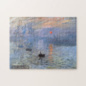 Monet Impression Sunrise Fine Art Legpuzzel (Horizontaal)