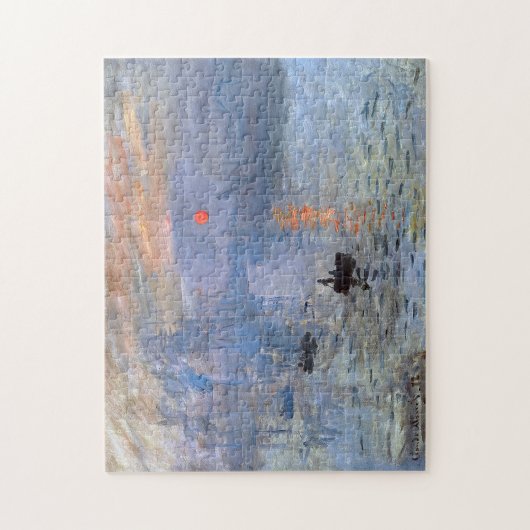 Monet Impression Sunrise Fine Art Legpuzzel (Verticaal)