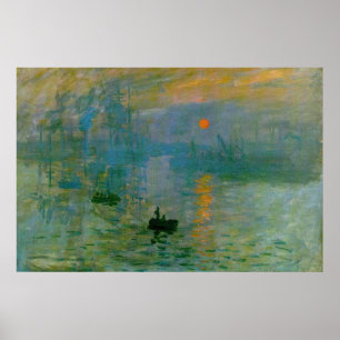 Monet 'Impression, Sunrise' Fine Art Print