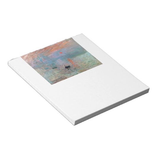 Monet , “ Impression, Sunrise ” Notitieblok (Schuin)