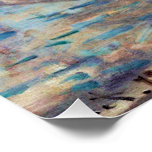 Monet - Impression, Sunrise Perfect Poster (Hoek)