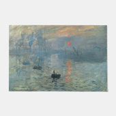 Monet Impression Sunrise Soleil Levant Painting Deurmat (Voorkant)