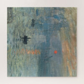 Monet Impression Sunrise Soleil Levant Painting Legpuzzel (Horizontaal)