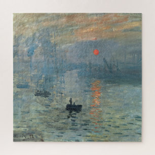 Monet Impression Sunrise Soleil Levant Painting Legpuzzel