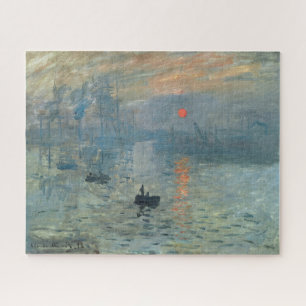 Monet Impression Sunrise Soleil Levant Painting Legpuzzel