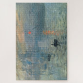 Monet Impression Sunrise Soleil Levant Painting Legpuzzel (Verticaal)