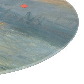 Monet Impression Sunrise Soleil Levant Painting Snijplank (Hoek)