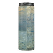 Monet Impression Sunrise Soleil Levant Painting Thermosbeker (Achterkant)