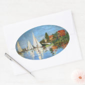 Monet Impressionisme Boats Sticker (Envelop)