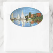 Monet Impressionisme Boats Sticker (Tas)