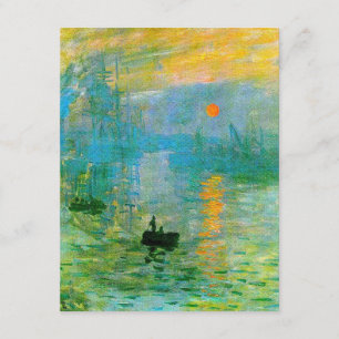 Monet Impressionisme Sunrise Invitaties Kaart