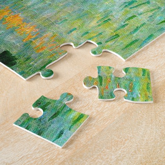 Monet Impressionisme Sunrise Puzzle Legpuzzel (Zijkant)