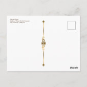 Monet Impressionist Art Haystacks Einde zomer Briefkaart (Achterkant)