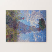 Monet Impressionist People Woman met een Parasol C Legpuzzel (Horizontaal)