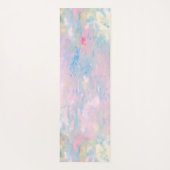 Monet impressionistische stijl schilderij yogamat (Achterkant)