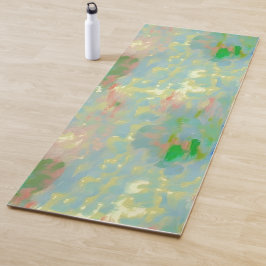 Monet impressionistische stijl schilderij yogamat