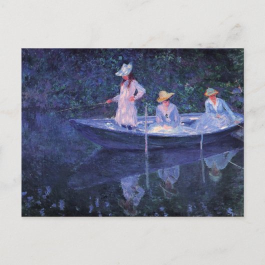 Monet - in de Norvegienne Briefkaart (Voorkant)